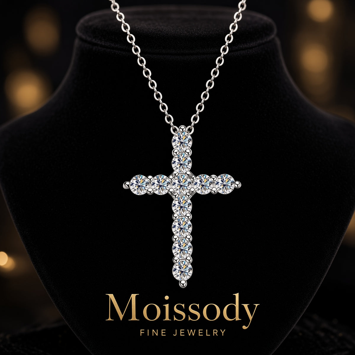 Faith Cross Pendant Moissody