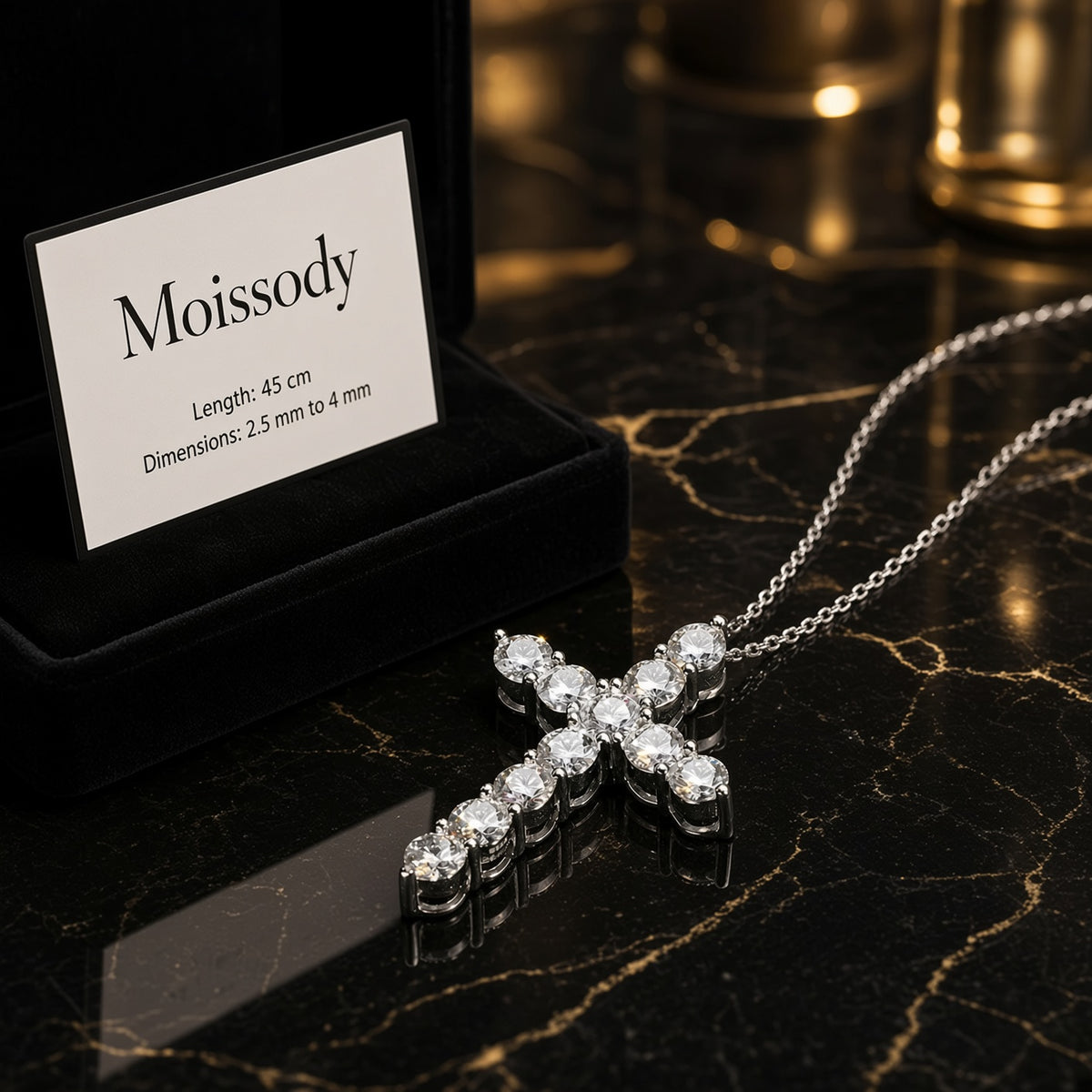 Faith Cross Pendant Moissody